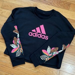 Adidas x Farm Rio Crop Crewneck